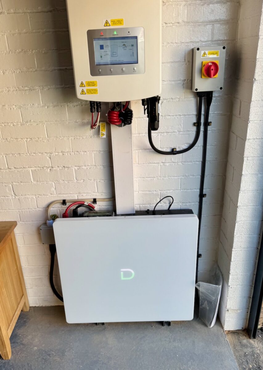 A home battery storage system