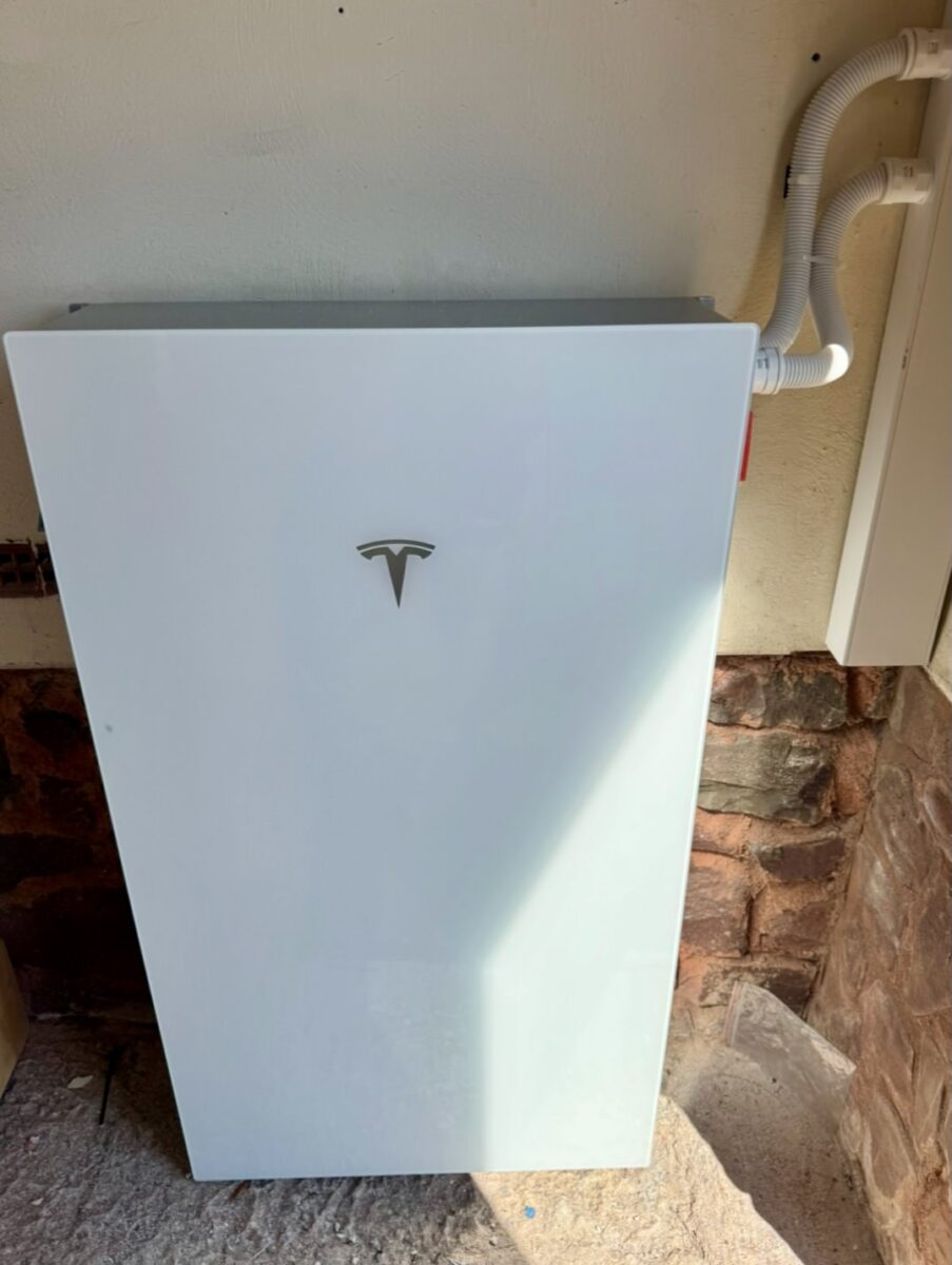 A Tesla Home Battery